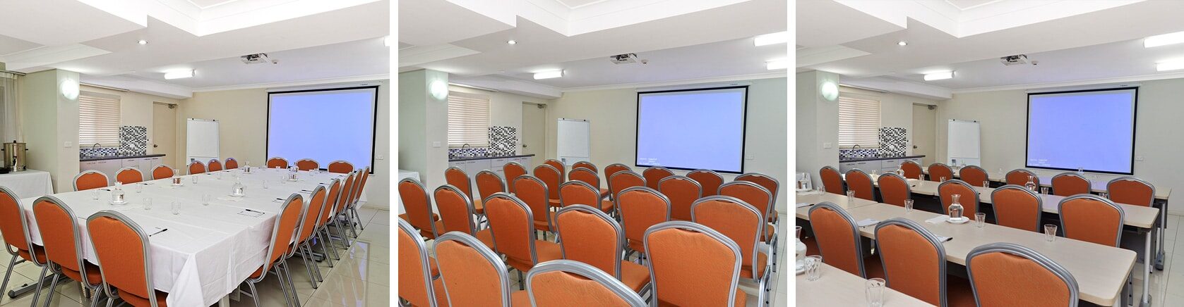 Conference Room with projector and screen