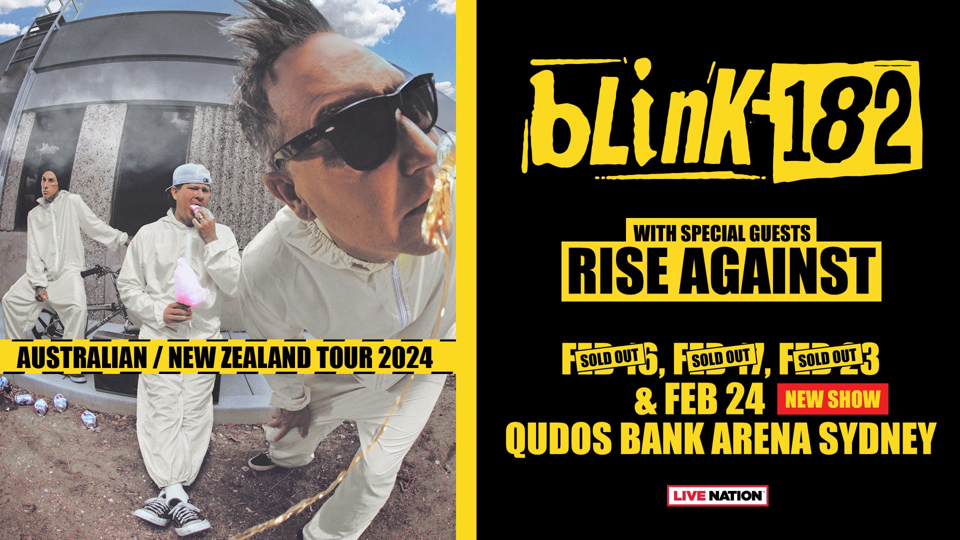 blink 182 tour australia
