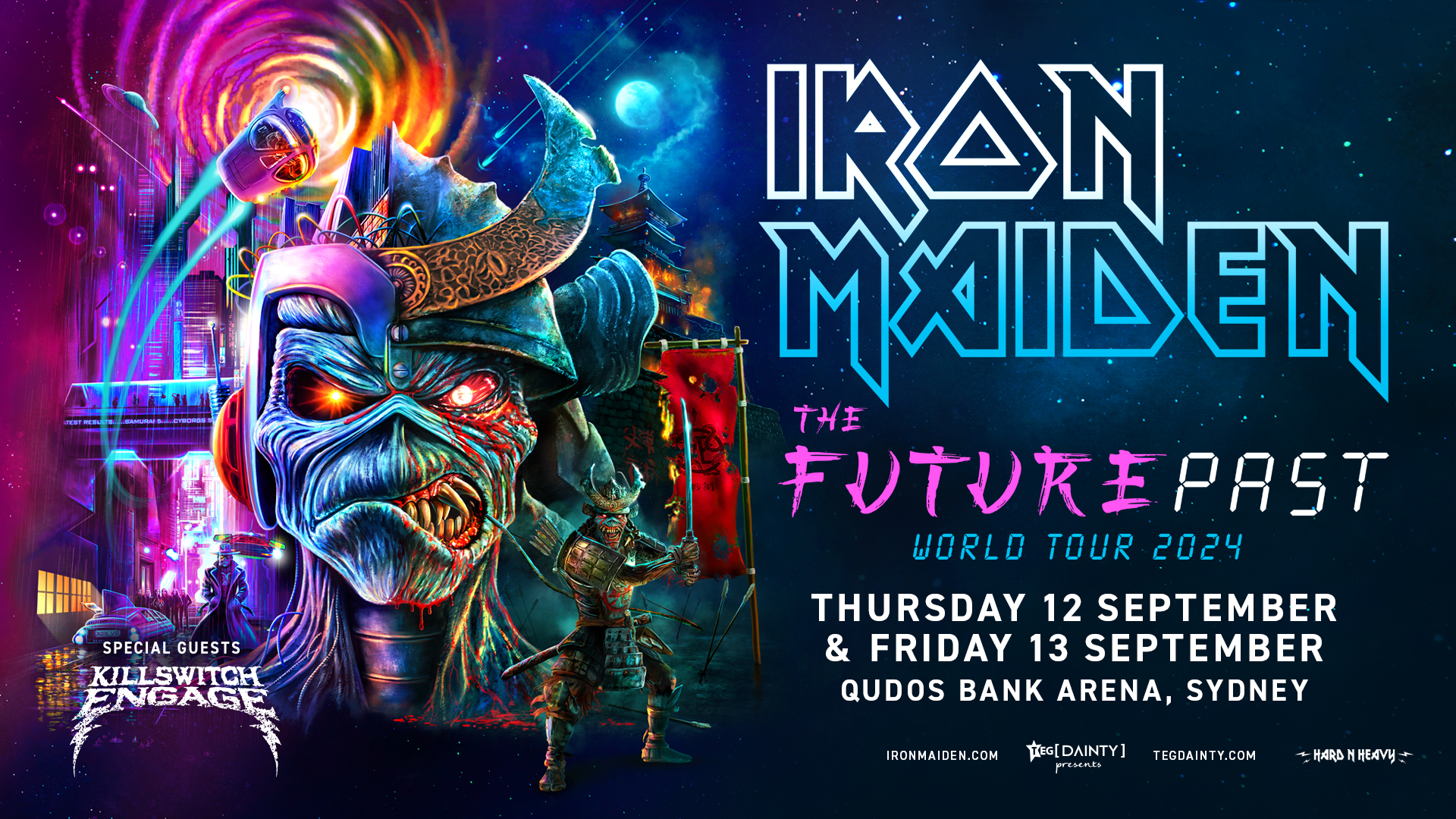 Iron Maiden Tour Poster