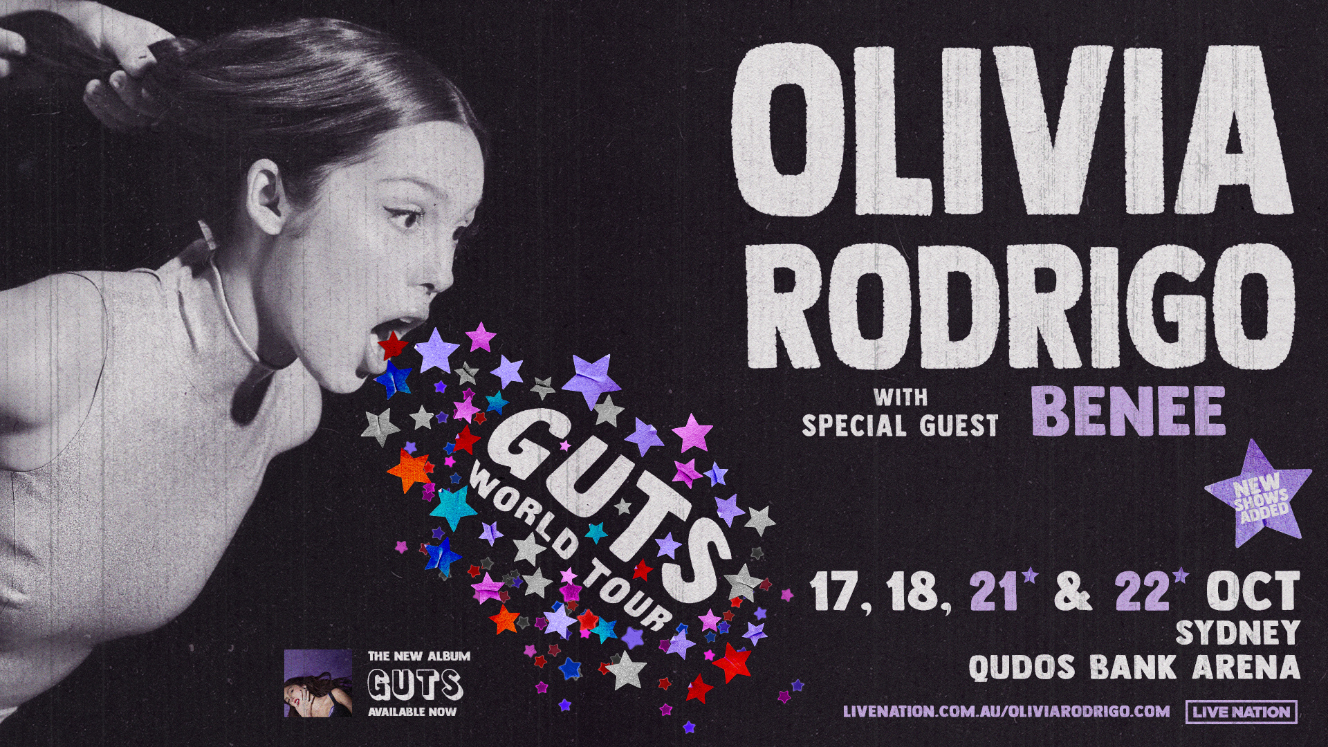Olivia Rodrigo Tour Poster