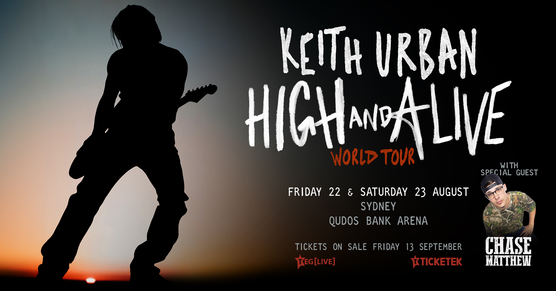 Keith Urban Tour Poster